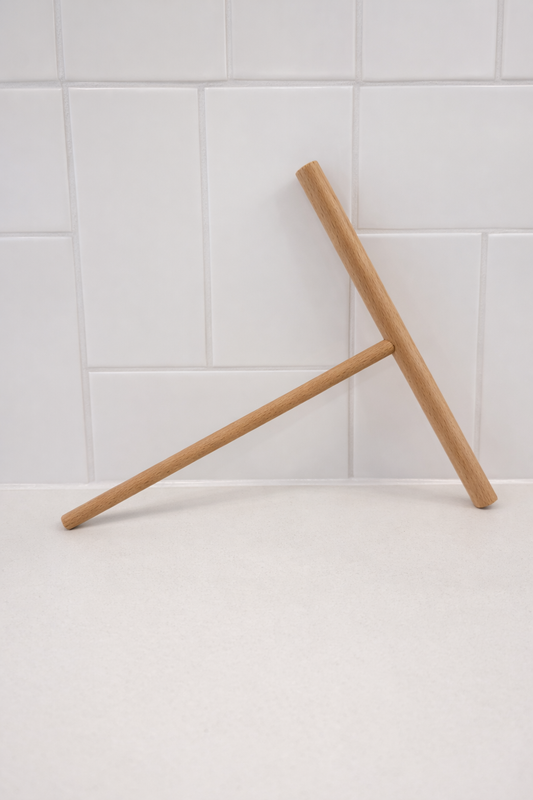 7" Beechwood Crepe Batter Spreader