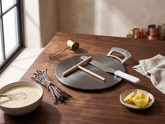Carbon Steel 12" Pan - CrepePro Bundle Kit