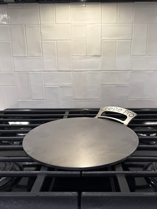 Carbon Steel 12″ Crepe Pan - Crepe Pro